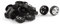 sourcing map 20Stk Kunststoff Roll 2mm Durchmesser Welle Auto LKW Modell Spielzeug Rad 20x6mm de