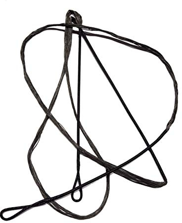 Sehne Stringflex 48-72 Zoll Recurvebogen dynagen Gravity bis 60 lbs (Light, 58 Zoll)