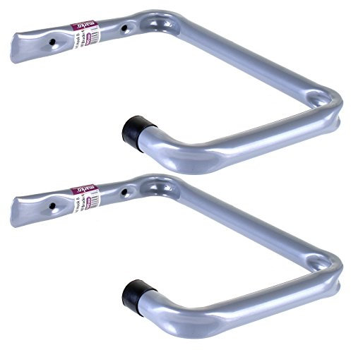 Marko Storage Solutions Wall Mounted Bracket Shelf Hook Storage Hook Bike Garage Shed Ladder Ceiling ((D) 160mm Shelf (Pair))