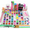 Warm Girl Acrylic Nails Kit Full Set for Beginners Acrylic Powder Acrylic Liquid Glitter Powders 72pcs Nail Tips Acrylic Nail Art Decoration
