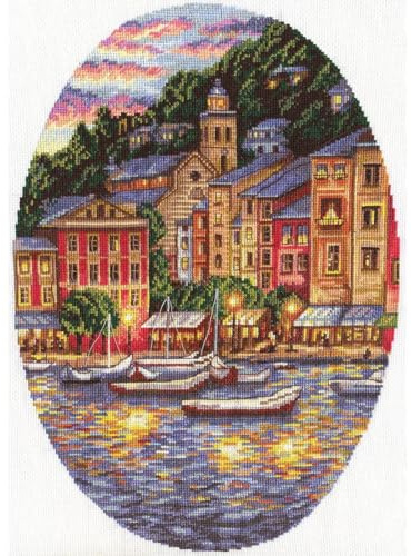 PANNA GM-1172 Kreuzstichset, Mehrfarbig, 24x34cm