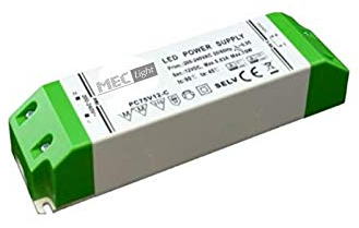 Slim Line Trafo extra flach dimmbar LED Netzteil/SMD Trafo 24V/DC 75W 3,13A MM TÜV möbeleinbau perfekte Wärmeableitung