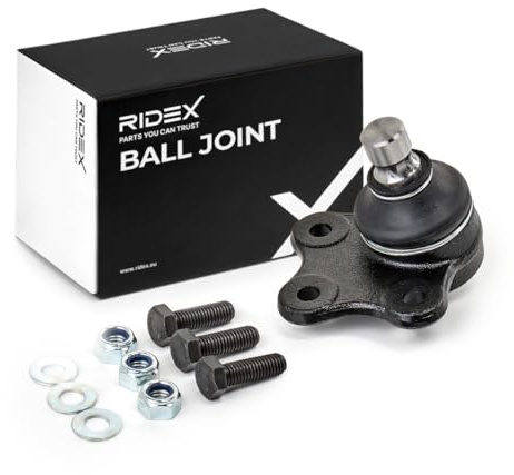 RIDEX 2462S0259 Traggelenk Führungsgelenk Vorne Kompatibel mit FORD Fiesta Mk5 Schrägheck JH1, JD1, JH3, JD3 FUSION JU KA RB STREET KA RL2, MAZDA 2 DY