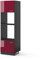 Vicco Mikrowellenschrank R-Line, Küchenregal für die Mikrowelle, Bordeaux Hochglanz/Anthrazit, 60 cm