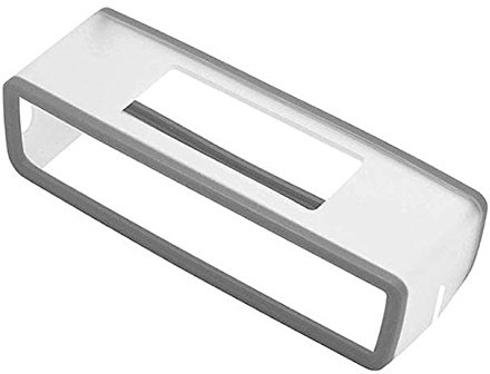 Bose SoundLink Mini Bluetooth Lautsprecher Schutzhülle - Silikon Tragetasche, Travel Box, Hülle Case Schutz (Grau)