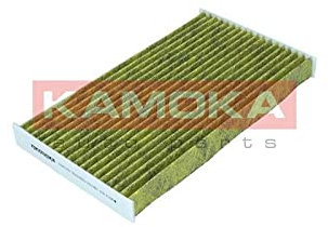 KAMOKA Filtro abitacolo Filtro aria fresca, Filtro al carbone attivo, Filtro per polveri fini (PM 2.5), con effetto antibatterico, con effetto antiallergico, con azione fungicida, con potere 6080155