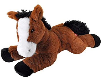 Wild Republic Ecokins Pferd, Kuscheltier aus Stoff, Nachhaltiges Spielzeug, Baby Geschenk zur Geburt von Jungen und Mädchen, Stofftier 30 cm