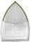 Iron Shoe Cover, Iron Rest Pad Plate Perfect for Ironing Board and Mat Hot Iron Rest, 21.5 x 15cm
