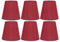 Petit abat-jour en tissu, clip sur bougie lustre abat-jour E14, couvercle d'ampoule pendentif mural, coton noir, for applique murale, chevet, mini lampe de table