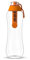 Dafi Gourde Filtrante Soft, 1 Filtre à Charbon Actif, Orange 0,5 l - Sans BPA Bouteille d'eau, Filtre le Chlore et autres contaminants - Gourde Sport, Gourde Paille, Bouteille d'eau de Sport