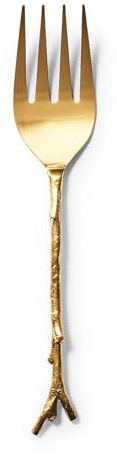 Sur La Table Gold Twig Serviergabel