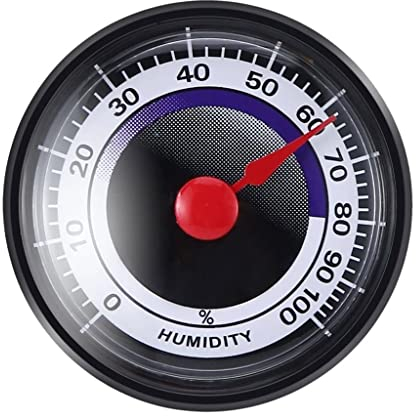 Blinkendes tragbares genaues und langlebiges analoges Hygrometer Hygrometer Mini ohne Stromversorgung