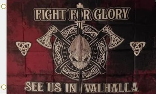 U24 Fahne Flagge Wikinger fight for Glory 90 x 150 cm
