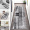 Teppich Läufer Flur Küche rutschfest waschbar Teppichläufer Lang 40X150CM 3D Küchenläufer Grau Design Meterware Korridor Tepiche Esszimmer Schlafzimmer Wohnzimmer Schmutzfangmatte Breite 40-120cm