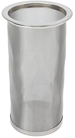Cold Brew-Kaffeefilter Für Einmachgläser Mit Breiter Öffnung,Edelstahlfilter Und Teesieb Für Cold Brew, Eiskaffee Und Eistee, Lebensmittelechter Edelstahl, Ultrafeines Netz(8 * 15cm)