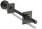 UK RADIATORS- Talus - Black Nickel Radiator Wall Stay - Sturdy Support Bracket for Radiators - Easy Installation - Durable and Reliable - Enhance Safety and Stability of Your Heating System