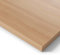 Ergotopia Tischplatte 120 cm robuste Schreibtischplatte Eiche Furnier ideal für höhenverstellbare Schreibtische - Holzplatte gefertigt in Deutschland - 25 mm Bürotischplatte