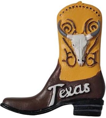 3D Texas USA Kühlschrankmagnet Reise Souvenir Kühlschrank Dekoration Magnetischer Aufkleber Handbemalte Bastelsammlung