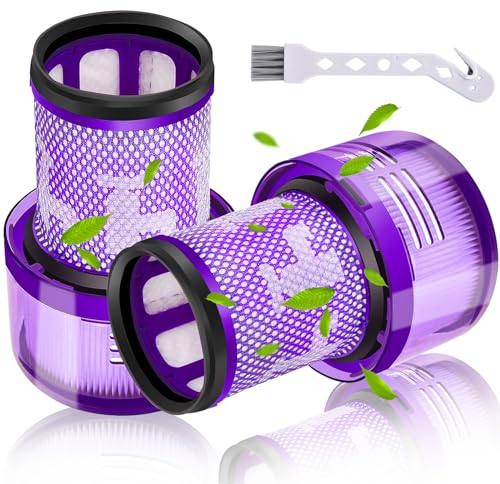 Swetfela 2 Piezas Filtro para Dyson V12, Filtro para Dyson V12 Detect Slim Absolute Extra Total Clean Aspiradora, Replacement Part # 971517-01
