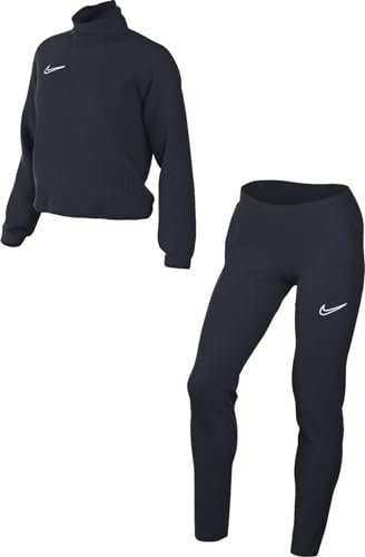 Nike W Nk Dry ACD TRK Suit Tuta Sportiva, Ossidiana/Bianco, S Donna