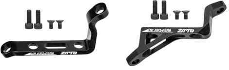 ARVALOLET Fahrrad-Scheibenbremsen-Adapter for Post-Mount zu Flat-Mount Montage Fahrradbremsadapter