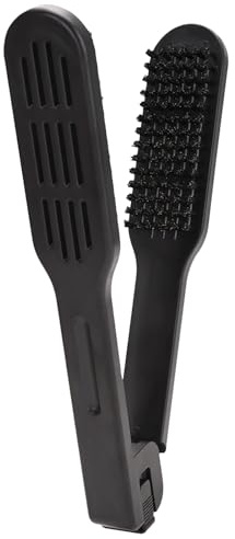 Boar Bristle Clamp Hair Brush - V Shape Styling Hair Comb | Detangling Comb Hairdressing Smoothing Styling Tools for Teens Women Girls Youth