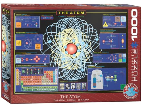 EuroGraphics 1000 Teile - Das Atom 6000-1002 mehrfarbig