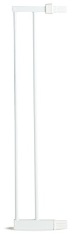 Munchkin Lindam 14 cm Pressure Fit Universal Stair Gate Extension (White), Compatible with Sure Shut Axis, Porte, Orto. Maxi Secure, Easy Fit Deluxe, Ethos and Easy Loc