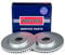 Borg & Beck BRAKE DISC PAIR Nissan Qashqai 07 -