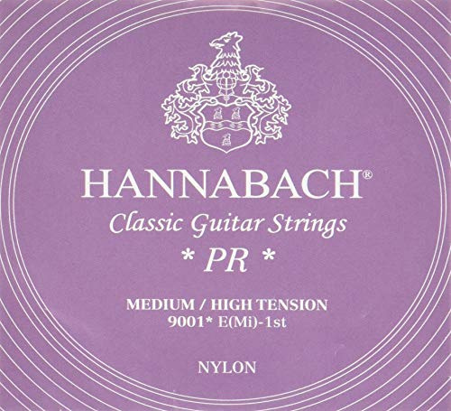 Hannabach Klassikgitarrensaiten Serie 900 Medium-High Tension Silver 200 - E1 - 9001MHT