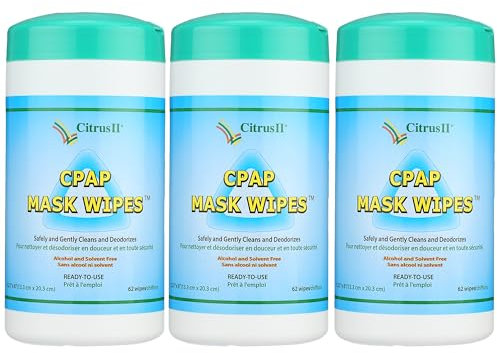 Beaumont Products Citrus Ii Cpap Mask Wipes - Quantity 3 Packages