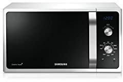 SAMSUNG - MG28F303EAW - Grill Microondas - Mango blanco plateado - 28L - 900W - Independiente