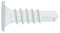 INDEX Fixing Systems BCP B - Pack de 500 tornillos autotaladrantes de cabeza extraplana y huella Phillips (recubrimiento cincado, 4,2 x 14 mm) color blanco