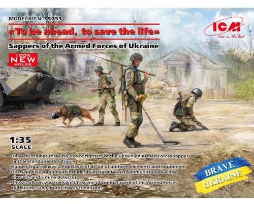 ICM 35753-1:35 to be Ahead,to Save The Life,Sappers of The Armed Forces of UKR