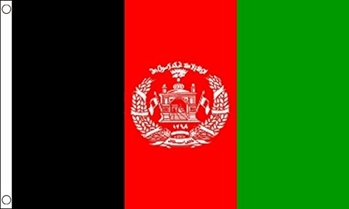 5 ft x 3 ft New Afghanistan Afghane Material Flagge