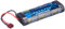 Carson 500608117 7,2V/3000mAh NiMH Race Akku T-Plug - Hohe Entladeleistung, Kompatibel mit RC-Cars, Robustes Design, Benutzerfreundliche Handhabung