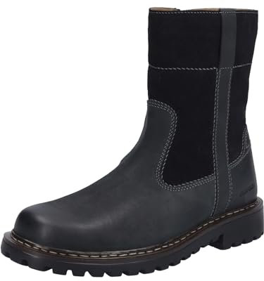 Josef Seibel Herren kans Combat Boots, Schwarz 600 Schwarz, 48 EU