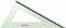 Fila Lyra Metal Geodreieck 32cm / 60° in PVC-Beutel