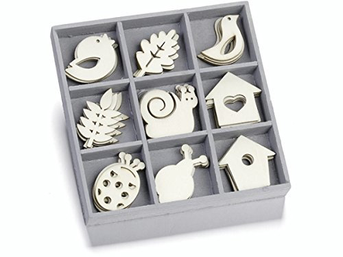 Knorr Prandell 2118521032 Holzornamentbox, Motiv Schnecke, Vogelhaus