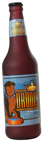 VIP55 Tuffy SS-BB-DR Silly Squeaker Bierflasche, Drools
