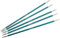 KnitPro K47006 Sockennadeln, Metal, Grün, 15cm / 3.25mm