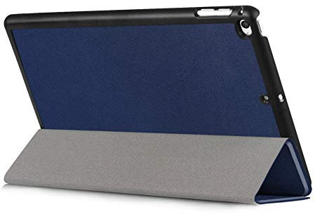 Kepuch Custer Cover per iPad Mini 5/Mini 4,PU-Pelle Case Custodia per iPad Mini 5/Mini 4 - Blu