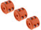 Perfeclan Orange Stopper Seilstopper Seilwinde-Stopper für Stahlseilen（3er Pack）
