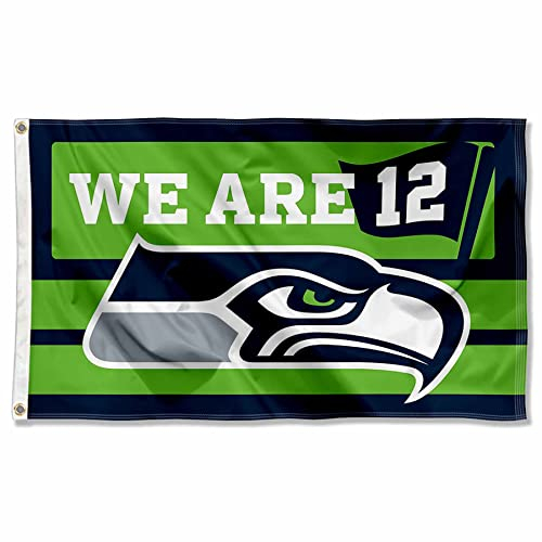 WinCraft Seattle Seahawks We are 12s 3x5 Flag