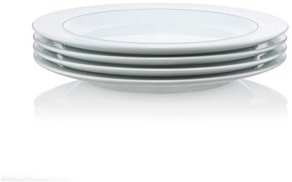 Bodum BLAA K11952-83 Set 4 Stück.Teller, Ø 23,5 cm, Porzellan