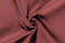 50x130cm Musselin Stoff uni Oeko-Tex zertifiziert Meterware Mulltuch Baumwolle, Farbe:rotbraun