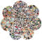 400Pcs Anime Mixed Stickers, Classic Anime Themed Sticker Pack Vinyl Wasserdichte Aufkleber Decals für Wasserflaschen Laptop Skateboard Notebook Geschenk für Erwachsene Kinder Teens