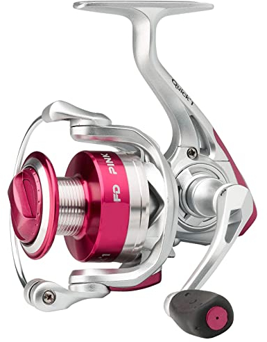 DAM Quick 1 Pink FD, Angelrolle, Spinnrollen, Hochleistungs-Angelrolle für reibungsloses und effizientes Angeln, Unisex, Pink, 2000