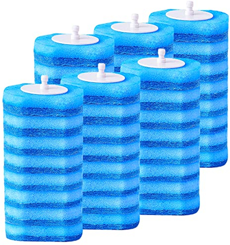 AnMelon 48 PCS Upgraded Toilet Wand Refills, Disposable Toilet Brush Replacement Head, Upgraded 48 Refills.