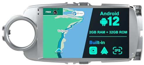 BXLIYER Android 13 IPS Autoradio Passt für Benz GLK-Class X204 (2012-2015) - Eingebautes CarPlay Android Auto - KOSTENLOS Kamera - 2G+32G - 9 Zoll 2 Din - DSP DAB Lenkradsteuerung WiFi Fast-boot 4G BT